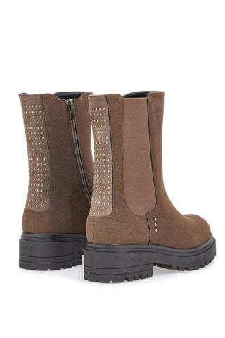 Chelsea Boots Energy 422 Braune Stiefeletten