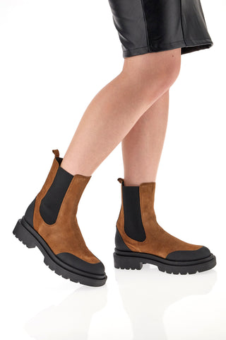 Chelsea Boots Pittarello 858005 Zigarre