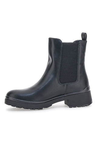 Danke 4081 Schwarze Chelsea-Stiefel