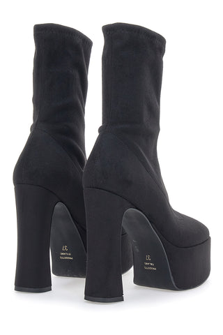 Stivaletti con Tacco Neri Pittarello Couture 281