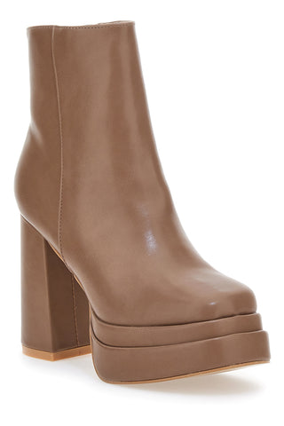 Ankle Boots Platform The First 906 Khaki