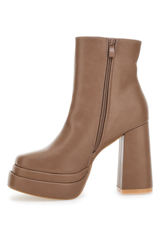 Ankle Boots Platform The First 906 Khaki