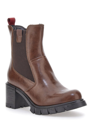 Braune Stiefeletten Plocadi 2304