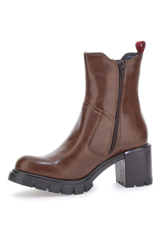 Braune Stiefeletten Plocadi 2304