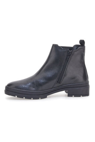 Chelsea Boots Neri In Pelle Prima Riga 602