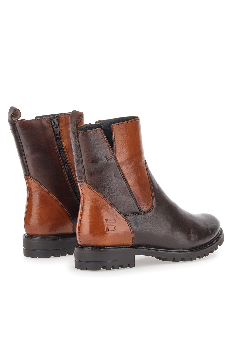 Stivaletto Ultra Basso Color Cammello Chiaro In Pelle Scamosciata Con - Foto 10