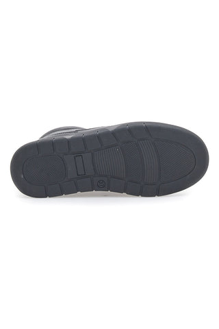 Plocadi 17801 Stiefeletten aus schwarzem Echtleder