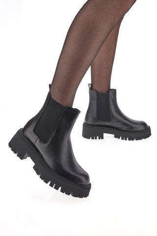 Stivaletto Beatles Nero Black Shoot 20530