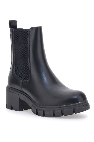 Stivaletti Chelsea Boots Neri Cafè Cost 1503