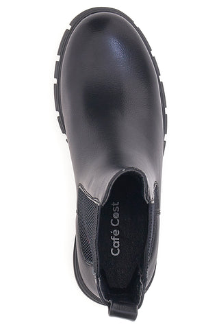 Stivaletti Chelsea Boots Neri Cafè Cost 1503