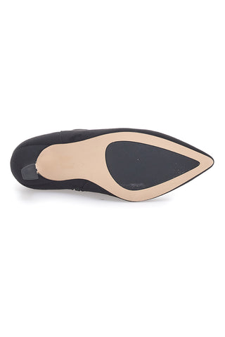 Schwarze Spitzstiefelette Pittarello Glam 1200