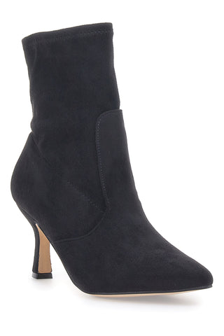 Stivaletti con Tacco e Punta Nero Pittarello Glam 1201