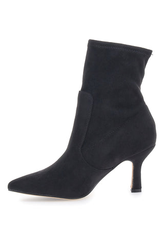 Stivaletti con Tacco e Punta Nero Pittarello Glam 1201