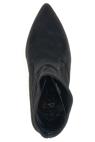 Stivaletti con Tacco e Punta Nero Pittarello Glam 1201