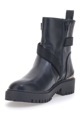 GMV 295 Schwarze Stiefeletten