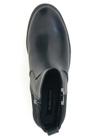 Schwarze Stiefeletten mit Absatz GMV 296