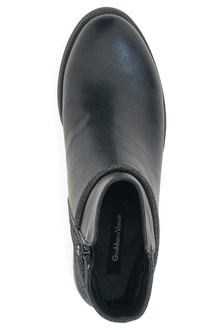 Stiefeletten mit schwarzen Strasssteinen GMV 297