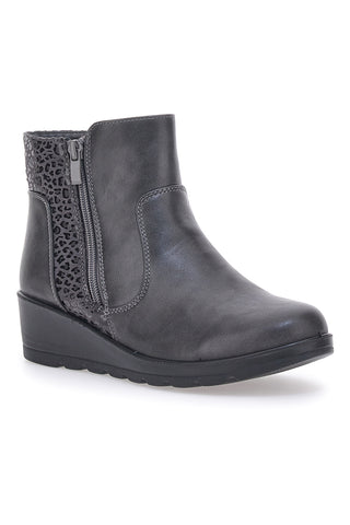 Tony & Mary 266 Graue Stiefeletten