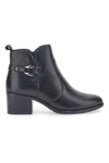 Cafè-Stiefelette aus echtem Leder, Baujahr 1977