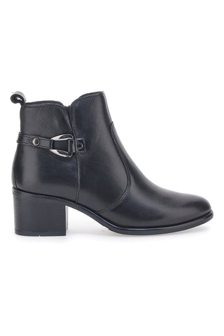 Cafè-Stiefelette aus echtem Leder, Baujahr 1977