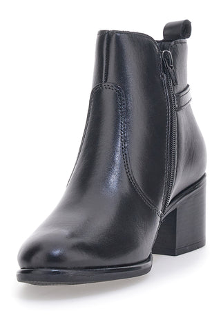 Cafè-Stiefelette aus echtem Leder, Baujahr 1977