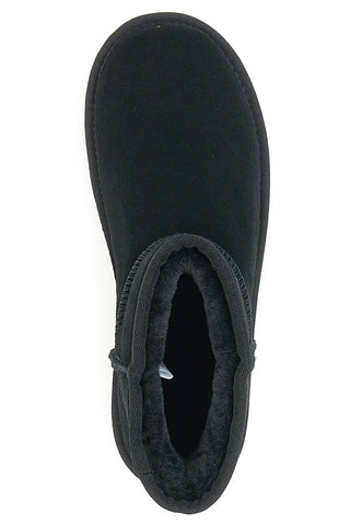 Mon Dieu 5512 Schwarze Stiefeletten aus echtem Leder