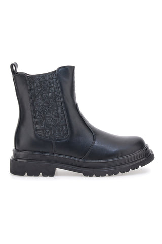 Schwarze Stiefeletten Laura Biagiotti 8640