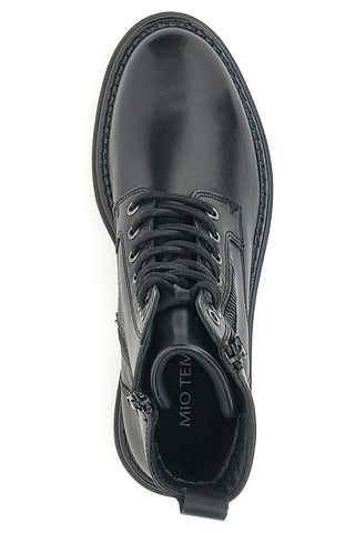 Schwarze Amphibien-Stiefeletten Mio Tempo 2368