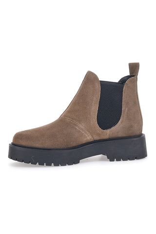 Stivaletti Beatles Vera Pelle Beige Pittarello Look 7715185