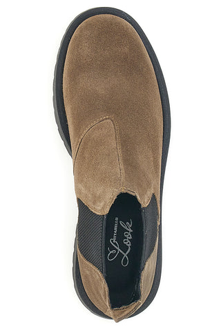 Stivaletti Beatles Vera Pelle Beige Pittarello Look 7715185