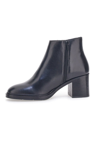 Schwarze Stiefeletten aus echtem Leder im Pittarello-Look 2441769