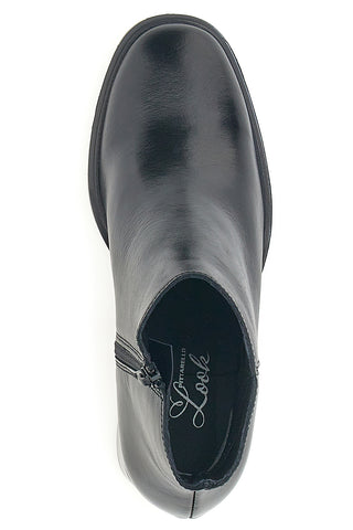 Schwarze Stiefeletten aus echtem Leder im Pittarello-Look 2441769