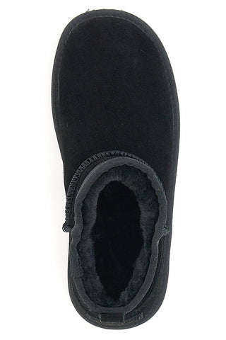 Pittarello Wow 3153 Schwarze Stiefeletten aus echtem Leder