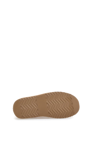 Kamelfarbene Stiefeletten mit Pittarello-Fell Wow 2755