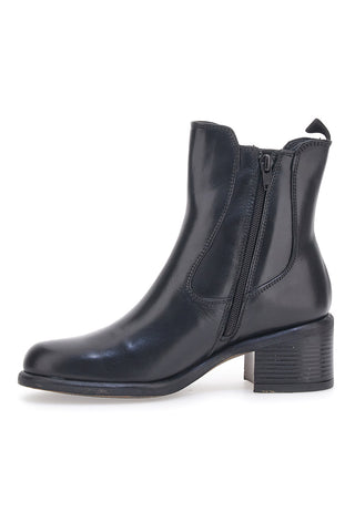 Chelsea Boots Echtleder Schwarze Stiefeletten The First 40511