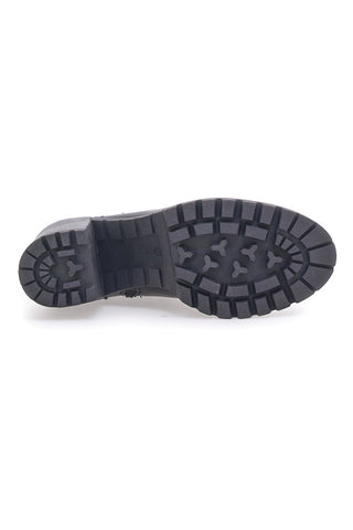 Schwarze Stiefeletten mit Absatz Prima Riga 46001