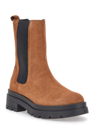 Cognacfarbene Chelsea-Stiefel Pittarello Glam 855100