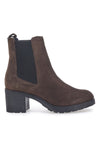 Pittarello Glam brauner Chelsea-Stiefel aus Wildleder 864150