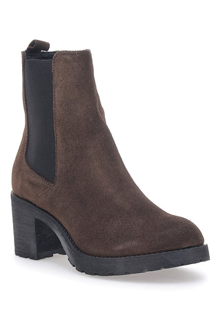 Pittarello Glam brauner Chelsea-Stiefel aus Wildleder 864150