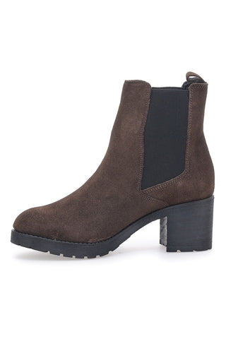 Pittarello Glam brauner Chelsea-Stiefel aus Wildleder 864150