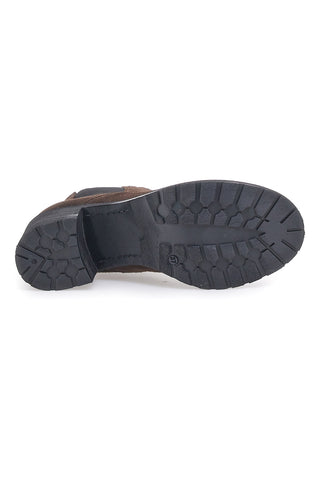 Pittarello Glam brauner Chelsea-Stiefel aus Wildleder 864150