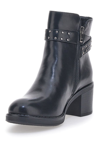 Schwarze Cafè-Stiefeletten kosten 233691