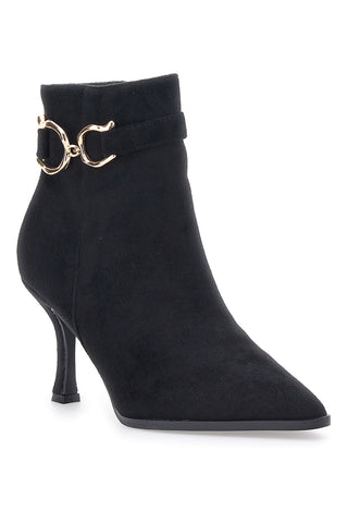 Stiefeletten mit Absatz Schwarz Mon Dieu 1211