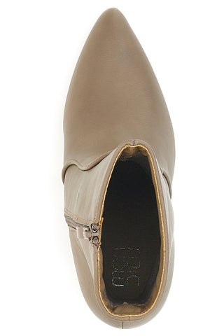 Stivaletti con Tacco BeigeMon Dieu 749