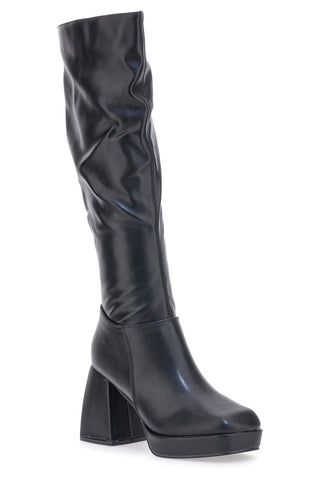 Schwarze High Heel Stiefel Pushy Wamp 27274
