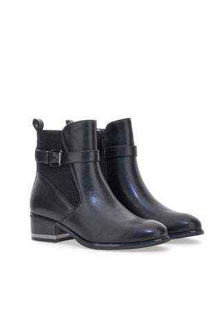 Schwarze Stiefeletten Mon Dieu 237