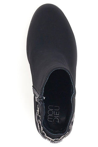 Stivaletti Neri Con Tacco Mon Dieu 262533