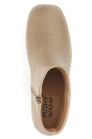 Pushy Wamp 231 Nude Stiefeletten mit Absatz