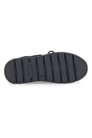 Rifle Lira Stiefeletten aus schwarzem Pelz