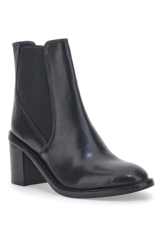 Stivaletti Neri Con Tacco Pittarello Rock 6740